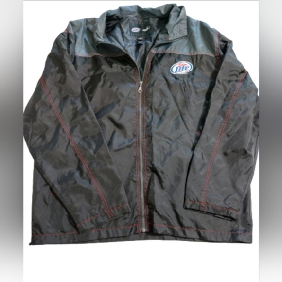 Miller Light Harley Davidson Wind Breaker Size‎ L - Picture 1 of 6
